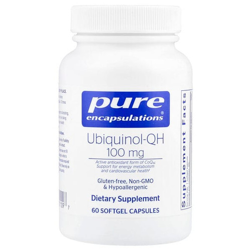<img alt="Pure Encapsulations, Ubiquinol-QH, 100 mg, 60 Softgel Capsules" title="Pure Encapsulations, Ubiquinol-QH, 100 mg, 60 Softgel Capsules,"