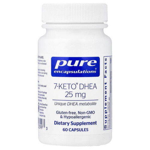 <img alt="Pure Encapsulations, 7-Keto DHEA, 25 mg, 60 Capsules" title="Pure Encapsulations, 7-Keto DHEA, 25 mg, 60 Capsules,"