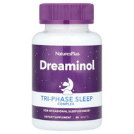 <img alt="NaturesPlus, Dreaminol, Tri-Phase Sleep Complex, 60 Tablets" title="NaturesPlus, Dreaminol, Tri-Phase Sleep Complex, 60 Tablets,"