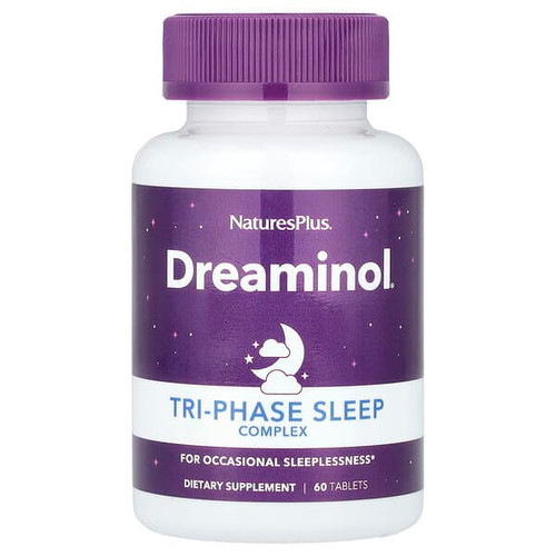 <img alt="NaturesPlus, Dreaminol, Tri-Phase Sleep Complex, 60 Tablets" title="NaturesPlus, Dreaminol, Tri-Phase Sleep Complex, 60 Tablets,"
