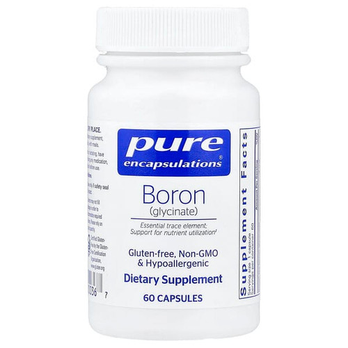 <img alt="Pure Encapsulations, Boron (Glycinate), 60 Capsules (2 mg per Capsule)" title="Pure Encapsulations, Boron (Glycinate), 60 Capsules (2 mg per Capsule),"