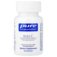 <img alt="Pure Encapsulations, Iron-C, 60 Capsules" title="Pure Encapsulations, Iron-C, 60 Capsules,"