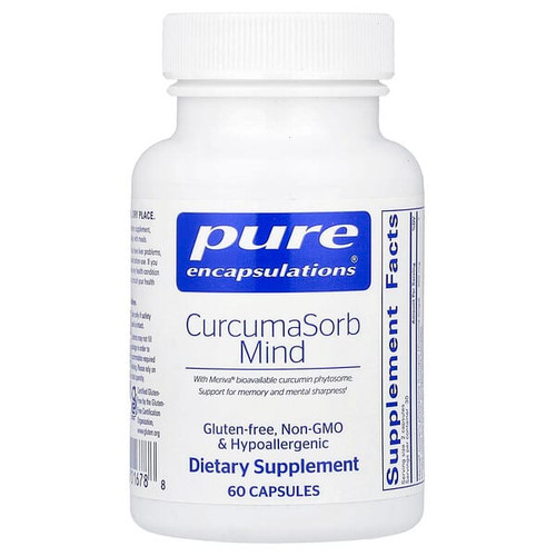 <img alt="Pure Encapsulations, CurcumaSorb Mind, 60 Capsules" title="Pure Encapsulations, CurcumaSorb Mind, 60 Capsules,"