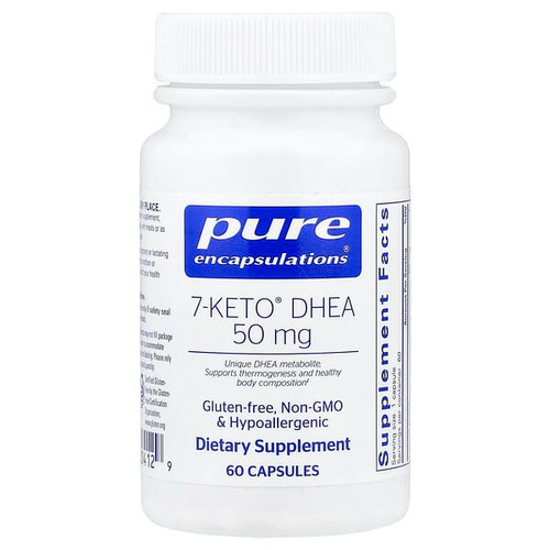 <img alt="Pure Encapsulations, 7-Keto DHEA, 50 mg, 60 Capsules" title="Pure Encapsulations, 7-Keto DHEA, 50 mg, 60 Capsules,"