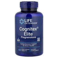 <img alt="Life Extension, Cognitex Elite, Pregnenolone, 60 Vegetarian Tablets" title="Life Extension, Cognitex Elite, Pregnenolone, 60 Vegetarian Tablets,"