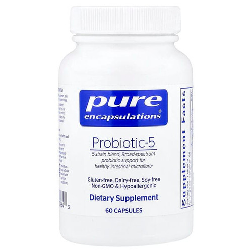 <img alt="Pure Encapsulations, Probiotic-5, 60 Capsules (10 Billion CFU per Capsule)" title="Pure Encapsulations, Probiotic-5, 60 Capsules (10 Billion CFU per Capsule),"