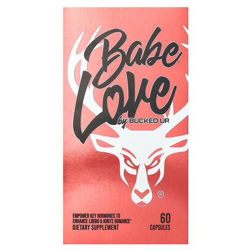 <img alt="Bucked Up, Babe, Love, 60 Capsules" title="Bucked Up, Babe, Love, 60 Capsules,"