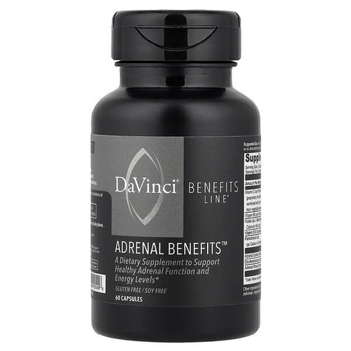<img alt="DaVinci Laboratories, Benefits Line, Adrenal Benefits, 60 Capsules" title="DaVinci Laboratories, Benefits Line, Adrenal Benefits, 60 Capsules,"