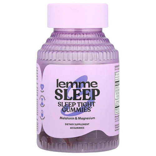 <img alt="Lemme, Sleep Tight Gummies, Berry, 60 Gummies" title="Lemme, Sleep Tight Gummies, Berry, 60 Gummies,"