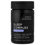 <img alt="Sports Research, Sleep Complex with Melatonin, 60 Veggie Capsules" title="Sports Research, Sleep Complex with Melatonin, 60 Veggie Capsules,"