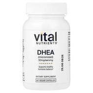 <img alt="Vital Nutrients, DHEA (Micronized), 50 mg, 60 Vegan Capsules" title="Vital Nutrients, DHEA (Micronized), 50 mg, 60 Vegan Capsules,"