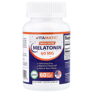 <img alt="Vitamatic, High Dose Melatonin, Natural Berry, 60 mg, 60 Fast Dissolve Tablets" title="Vitamatic, High Dose Melatonin, Natural Berry, 60 mg, 60 Fast Dissolve Tablets,"