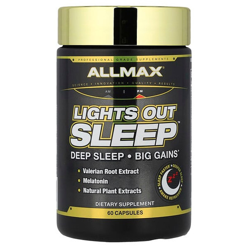 <img alt="ALLMAX, Lights Out Sleep, 60 Capsules" title="ALLMAX, Lights Out Sleep, 60 Capsules,"