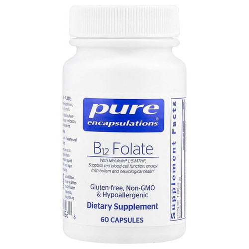 <img alt="Pure Encapsulations, B12 Folate, 60 Capsules" title="Pure Encapsulations, B12 Folate, 60 Capsules,"