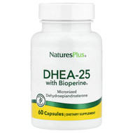 <img alt="NaturesPlus, DHEA-25 with Bioperine, 60 Capsules" title="NaturesPlus, DHEA-25 with Bioperine, 60 Capsules,"