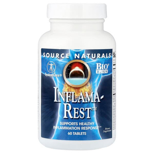 <img alt="Source Naturals, Inflama-Rest, 60 Tablets" title="Source Naturals, Inflama-Rest, 60 Tablets,"
