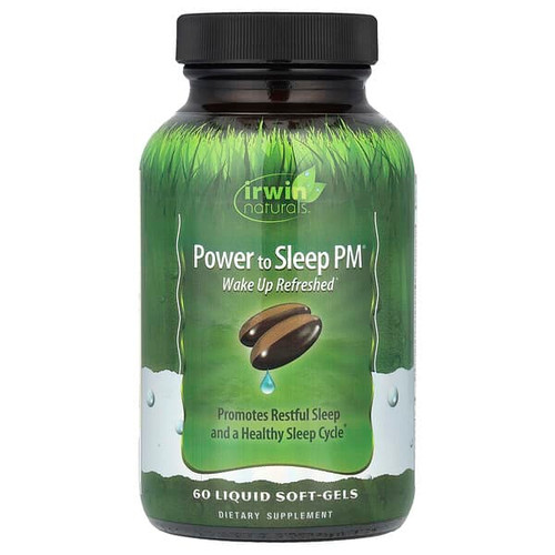 <img alt="Irwin Naturals, Power to Sleep PM, 60 Liquid Soft-Gels" title="Irwin Naturals, Power to Sleep PM, 60 Liquid Soft-Gels,"