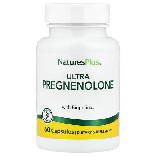 <img alt="NaturesPlus, Ultra Pregnenolone with Bioperine, 60 Capsules" title="NaturesPlus, Ultra Pregnenolone with Bioperine, 60 Capsules,"