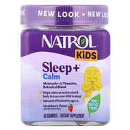 <img alt="Natrol, Kids, Sleep + Calm Gummies, Age 4+, Strawberry, 60 Gummies" title="Natrol, Kids, Sleep + Calm Gummies, Age 4+, Strawberry, 60 Gummies,"