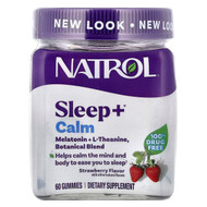 <img alt="Natrol, Sleep+ Calm Gummies, Strawberry, 60 Gummies" title="Natrol, Sleep+ Calm Gummies, Strawberry, 60 Gummies,"