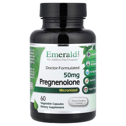 <img alt="Emerald Laboratories, Pregnenolone, 60 Vegetable Capsules" title="Emerald Laboratories, Pregnenolone, 60 Vegetable Capsules,"