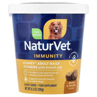 <img alt="NaturVet, VitaPet,Adult, Daily Vitamins with Breath Aid, For Dogs, Bacon & Chicken, 60 Soft Chews, 6.3 oz (180 g)" title="NaturVet, VitaPet,Adult, Daily Vitamins with Breath Aid, For Dogs, Bacon & Chicken, 60 Soft Chews, 6.3 oz (180 g),"