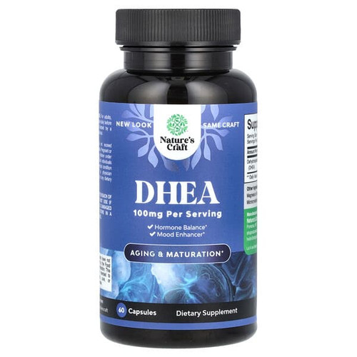 <img alt="Natures Craft, DHEA, 100 mg, 60 Capsules" title="Natures Craft, DHEA, 100 mg, 60 Capsules,"