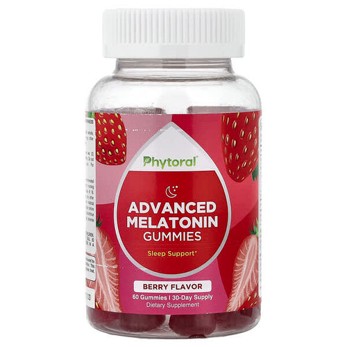 <img alt="Phytoral, Advanced Melatonin Gummies, Berry , 60 Gummies" title="Phytoral, Advanced Melatonin Gummies, Berry , 60 Gummies,"
