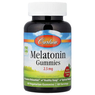 <img alt="Carlson, Melatonin Gummies, Natural Strawberry, 2.5 mg, 60 Vegetarian Gummies" title="Carlson, Melatonin Gummies, Natural Strawberry, 2.5 mg, 60 Vegetarian Gummies,"
