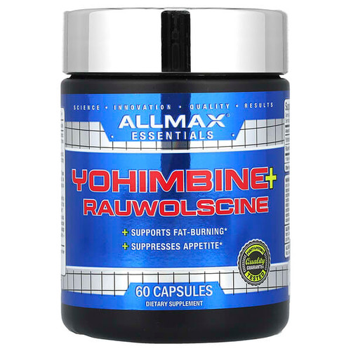 <img alt="ALLMAX, Yohimbine + Rauwolscine, 60 Capsules" title="ALLMAX, Yohimbine + Rauwolscine, 60 Capsules,"