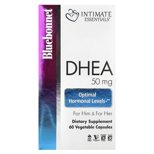 <img alt="Bluebonnet Nutrition, Intimate Essentials, DHEA, For Him & For Her, 50 mg, 60 Vegetable Capsules" title="Bluebonnet Nutrition, Intimate Essentials, DHEA, For Him & For Her, 50 mg, 60 Vegetable Capsules,"