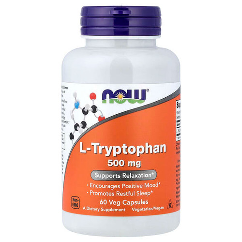 <img alt="NOW Foods, L-Tryptophan, 500 mg, 60 Veg Capsules" title="NOW Foods, L-Tryptophan, 500 mg, 60 Veg Capsules,"