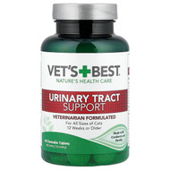 <img alt="Vets Best, Urinary Tract Support, For Cats, All Sizes, 12 Weeks+, 60 Chewable Tablets, 2.96 oz (84 g)" title="Vets Best, Urinary Tract Support, For Cats, All Sizes, 12 Weeks+, 60 Chewable Tablets, 2.96 oz (84 g),"