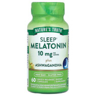 <img alt="Natures Truth, Sleep Melatonin Plus Ashwagandha, 60 Quick Release Capsules" title="Natures Truth, Sleep Melatonin Plus Ashwagandha, 60 Quick Release Capsules,"