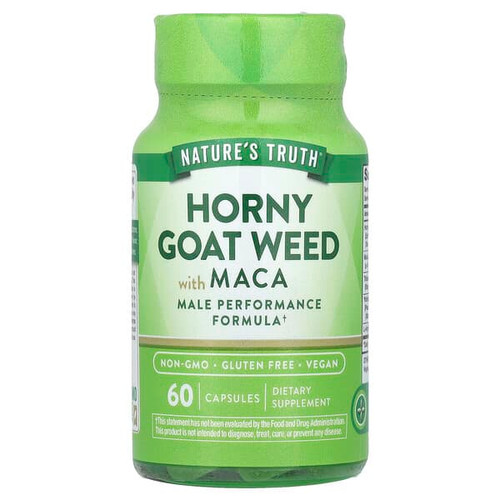 <img alt="Natures Truth, Horny Goat Weed with Maca, 60 Capsules" title="Natures Truth, Horny Goat Weed with Maca, 60 Capsules,"
