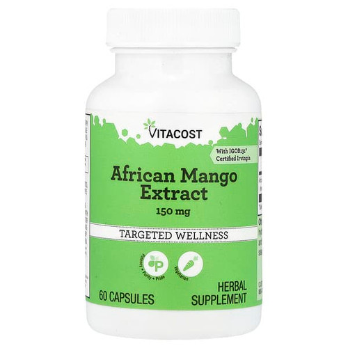 <img alt="Vitacost, African Mango Extract, 150 mg, 60 Capsules" title="Vitacost, African Mango Extract, 150 mg, 60 Capsules,"