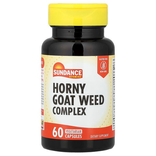 <img alt="Sundance Vitamins, Horny Goat Weed Complex, 60 Vegetarian Capsules" title="Sundance Vitamins, Horny Goat Weed Complex, 60 Vegetarian Capsules,"