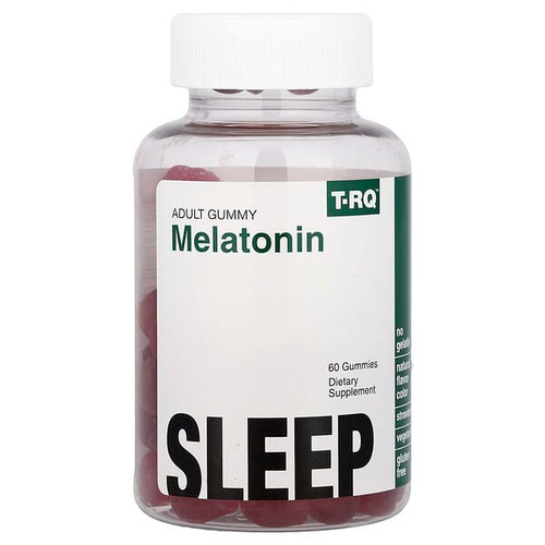<img alt="T-RQ, Adult Gummy, Melatonin, Strawberry, 60 Gummies (2.5 mg per Gummy)" title="T-RQ, Adult Gummy, Melatonin, Strawberry, 60 Gummies (2.5 mg per Gummy),"