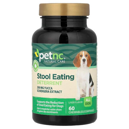<img alt="petnc NATURAL CARE, Stool Eating Deterrent, All Dog, Liver, 60 Chewables" title="petnc NATURAL CARE, Stool Eating Deterrent, All Dog, Liver, 60 Chewables,"