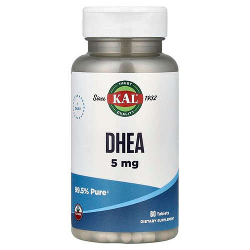 <img alt="KAL, DHEA, 5 mg, 60 Tablets" title="KAL, DHEA, 5 mg, 60 Tablets,"