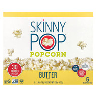 <img alt="SkinnyPop, Popcorn, Butter, 6 Bags, 2.8 oz (79 g) Each" title="SkinnyPop, Popcorn, Butter, 6 Bags, 2.8 oz (79 g) Each,"