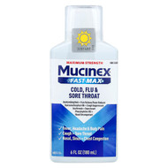 <img alt="Mucinex, Fast-Max Cold, Flu & Sore Throat, Maximum Strength, For Ages 12+, 6 fl oz (180 ml)" title="Mucinex, Fast-Max Cold, Flu & Sore Throat, Maximum Strength, For Ages 12+, 6 fl oz (180 ml),"