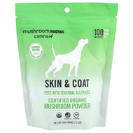 <img alt="Mushroom Matrix Canine, Certified Organic Mushroom Powder, Skin & Coat, For Cats and Dogs, 7.1 oz (200 g)" title="Mushroom Matrix Canine, Certified Organic Mushroom Powder, Skin & Coat, For Cats and Dogs, 7.1 oz (200 g),"