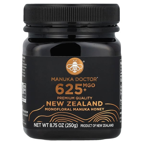 <img alt="Manuka Doctor, Monofloral Manuka Honey, MGO 625+, 8.75 oz (250 g)" title="Manuka Doctor, Monofloral Manuka Honey, MGO 625+, 8.75 oz (250 g),"