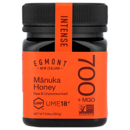 <img alt="Egmont Honey, Manuka Honey, Raw & Unpasteurized, UMF,18+, MGO 700+, 8.8 oz (250 g)" title="Egmont Honey, Manuka Honey, Raw & Unpasteurized, UMF,18+, MGO 700+, 8.8 oz (250 g),"