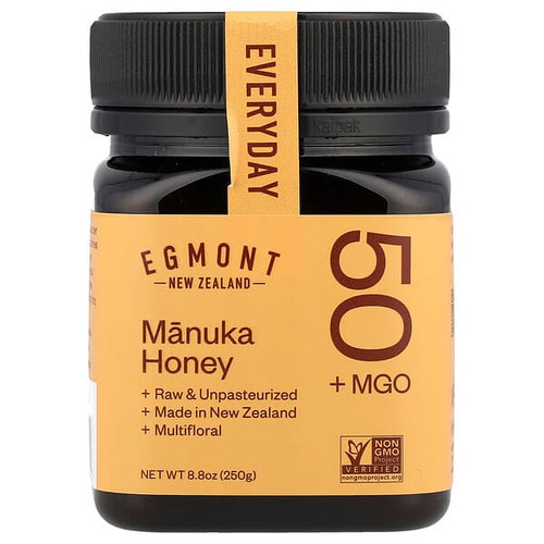 <img alt="Egmont Honey, Manuka Honey, Raw & Unpasteurized, MGO 50+ , 8.8 oz (250 g)" title="Egmont Honey, Manuka Honey, Raw & Unpasteurized, MGO 50+ , 8.8 oz (250 g),"