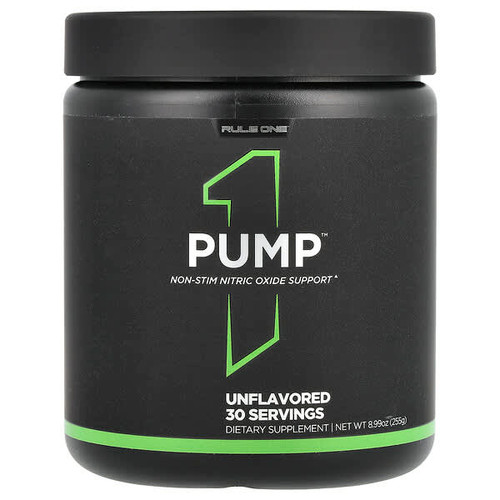 <img alt="Rule One Proteins, Pump, Unflavored, 8.99 oz (255 g)" title="Rule One Proteins, Pump, Unflavored, 8.99 oz (255 g),"