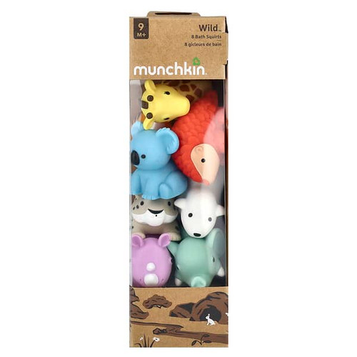 <img alt="Munchkin, Wild, Bath Squirts, 9 Months+, 8 Count" title="Munchkin, Wild, Bath Squirts, 9 Months+, 8 Count,"