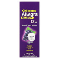 <img alt="Allegra, Childrens Allergy, 12 HR, Ages 2 Years & Older, Grape, 30 mg, 8 fl oz (240 ml)" title="Allegra, Childrens Allergy, 12 HR, Ages 2 Years & Older, Grape, 30 mg, 8 fl oz (240 ml),"