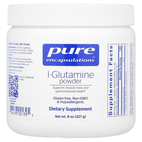 <img alt="Pure Encapsulations, L-Glutamine Powder, 8 oz (227 g)" title="Pure Encapsulations, L-Glutamine Powder, 8 oz (227 g),"